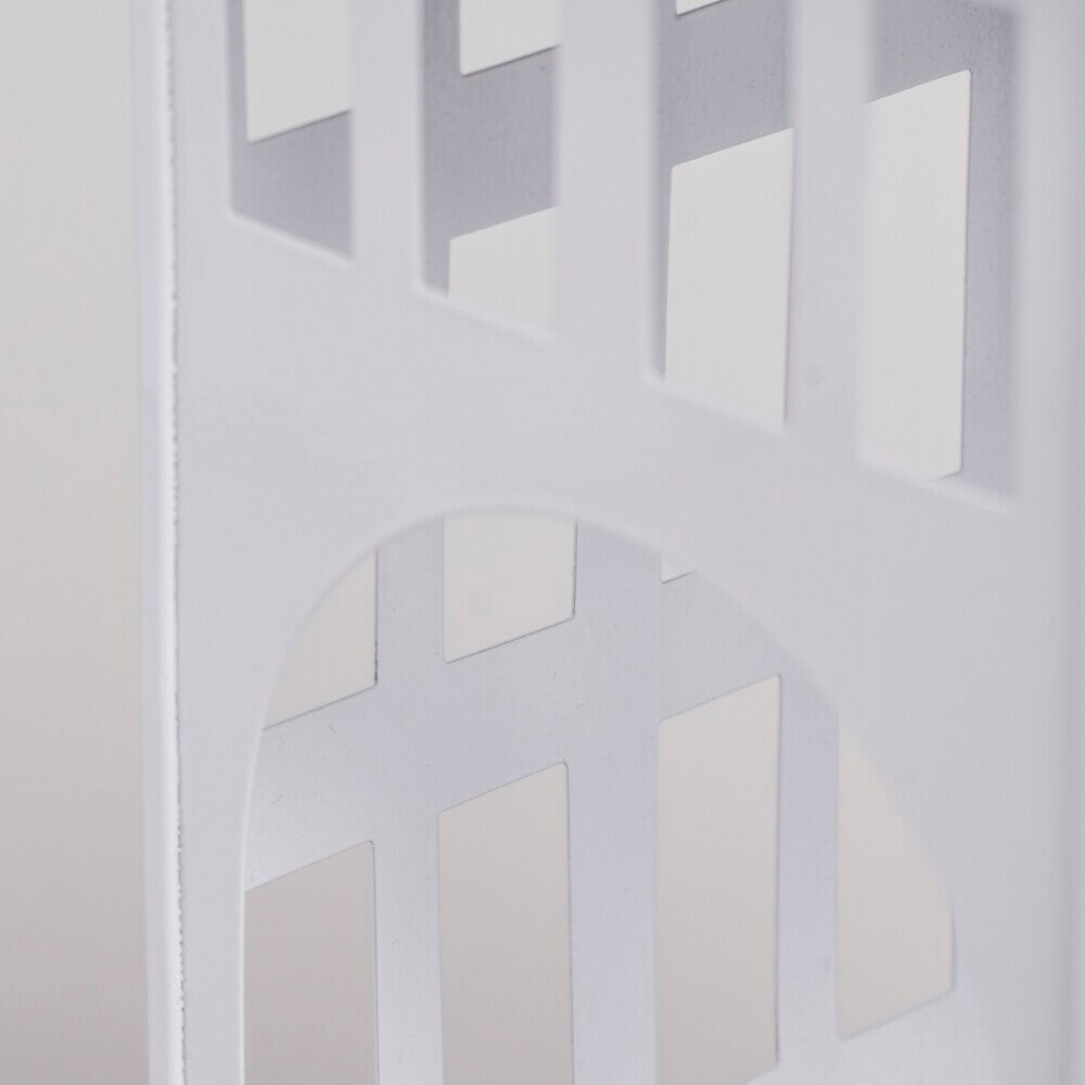 Metall-Lichthaus - 25 cm (Metallic)