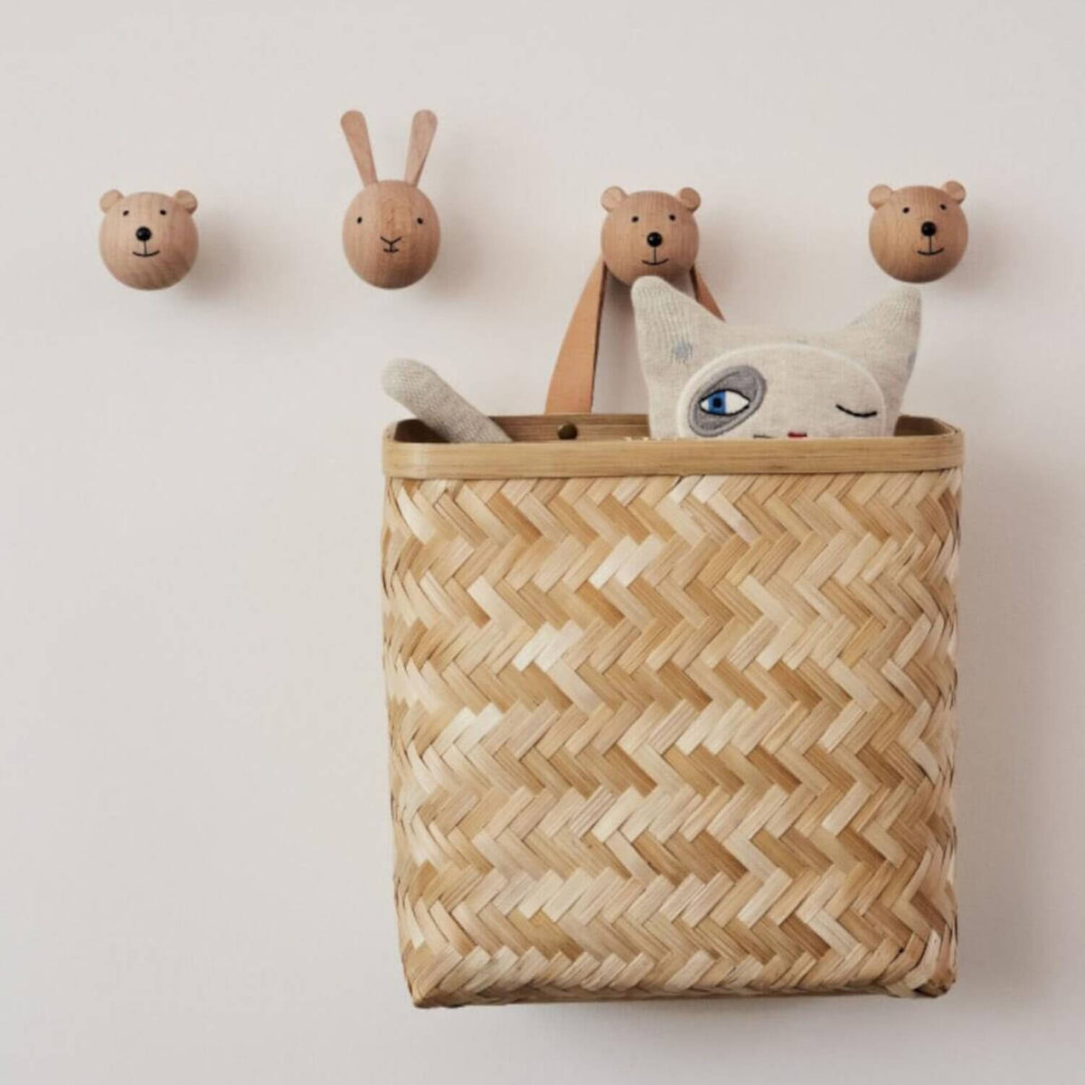 Haken "Rabbit" - 4,5x5,5x8 cm (Nature)