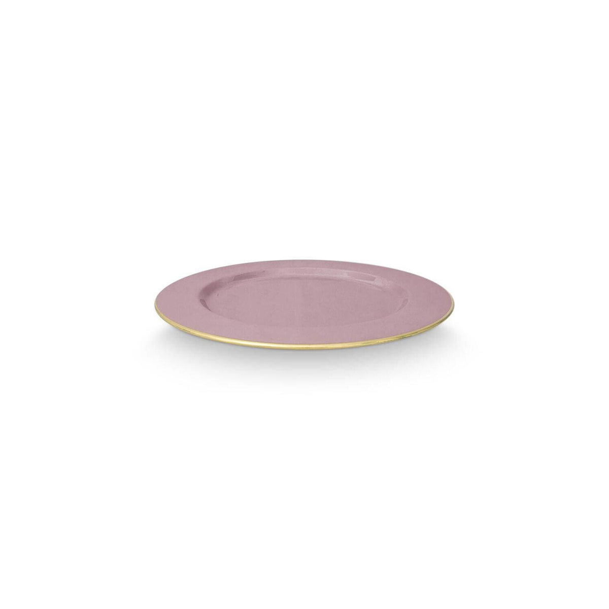 Metallteller - 32 cm (Lila)
