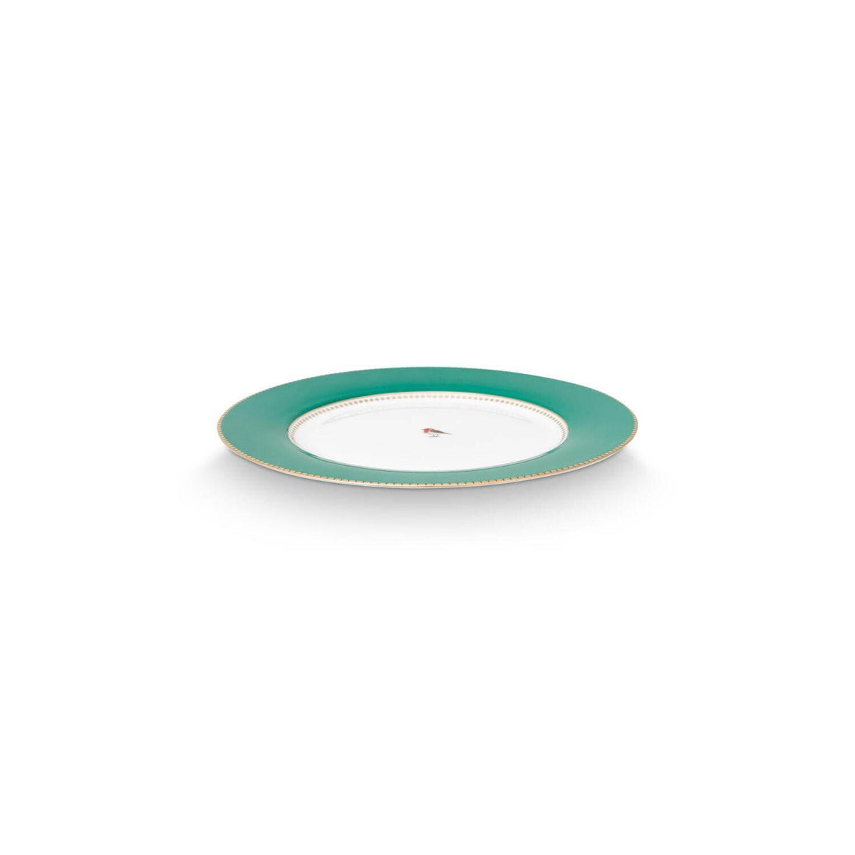 Teller "Love Birds" - 17 cm (Emerald)