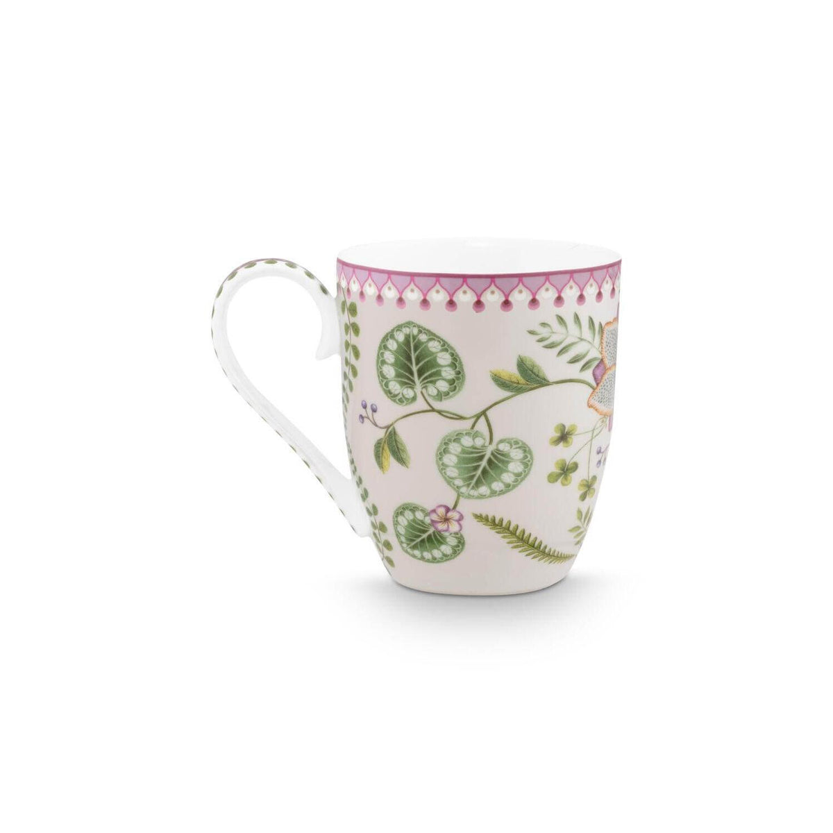 XL-Tasse "Lily & Lotus" - 450 ml (Off White)