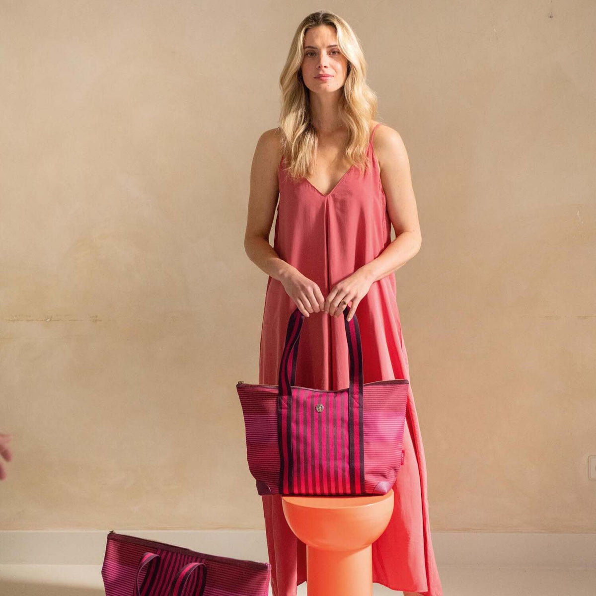 Tragetasche "Tilda" - M (Pink)
