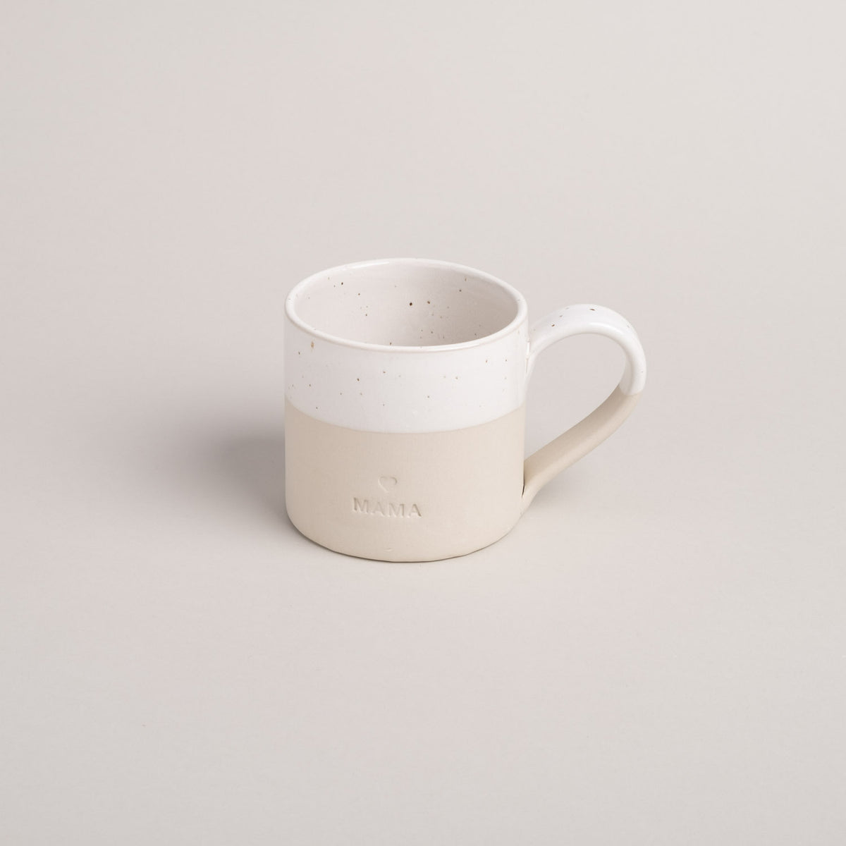 Große Tasse "Mama" - 450 ml (Natur)