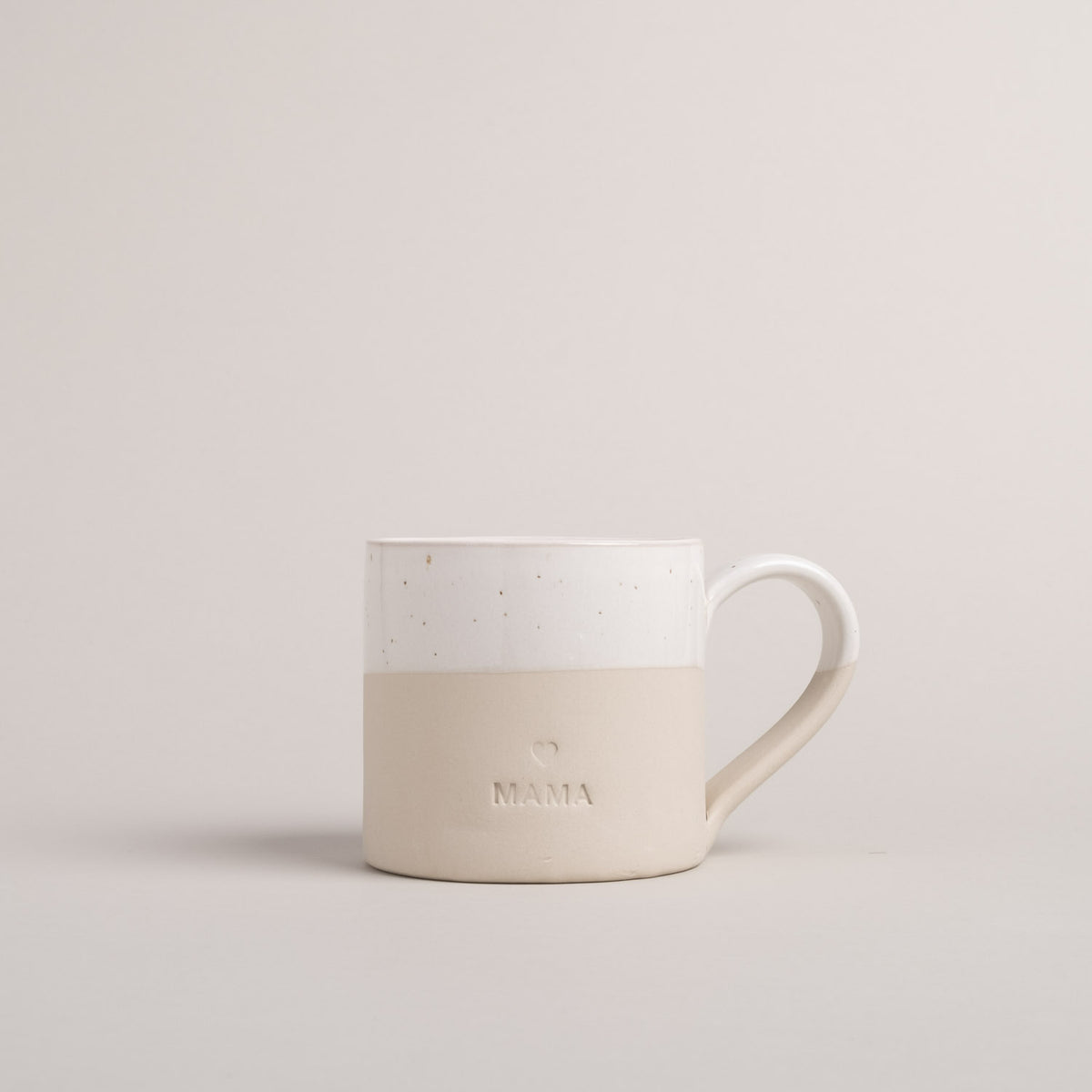 Große Tasse "Mama" - 450 ml (Natur)