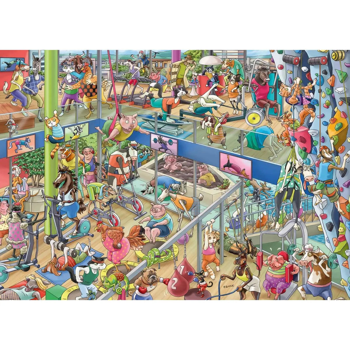 Pet Gym, Tanck