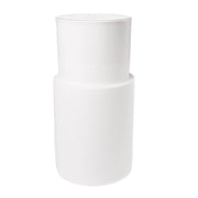Vase "Oslo" - 11x22 cm (Weiß)