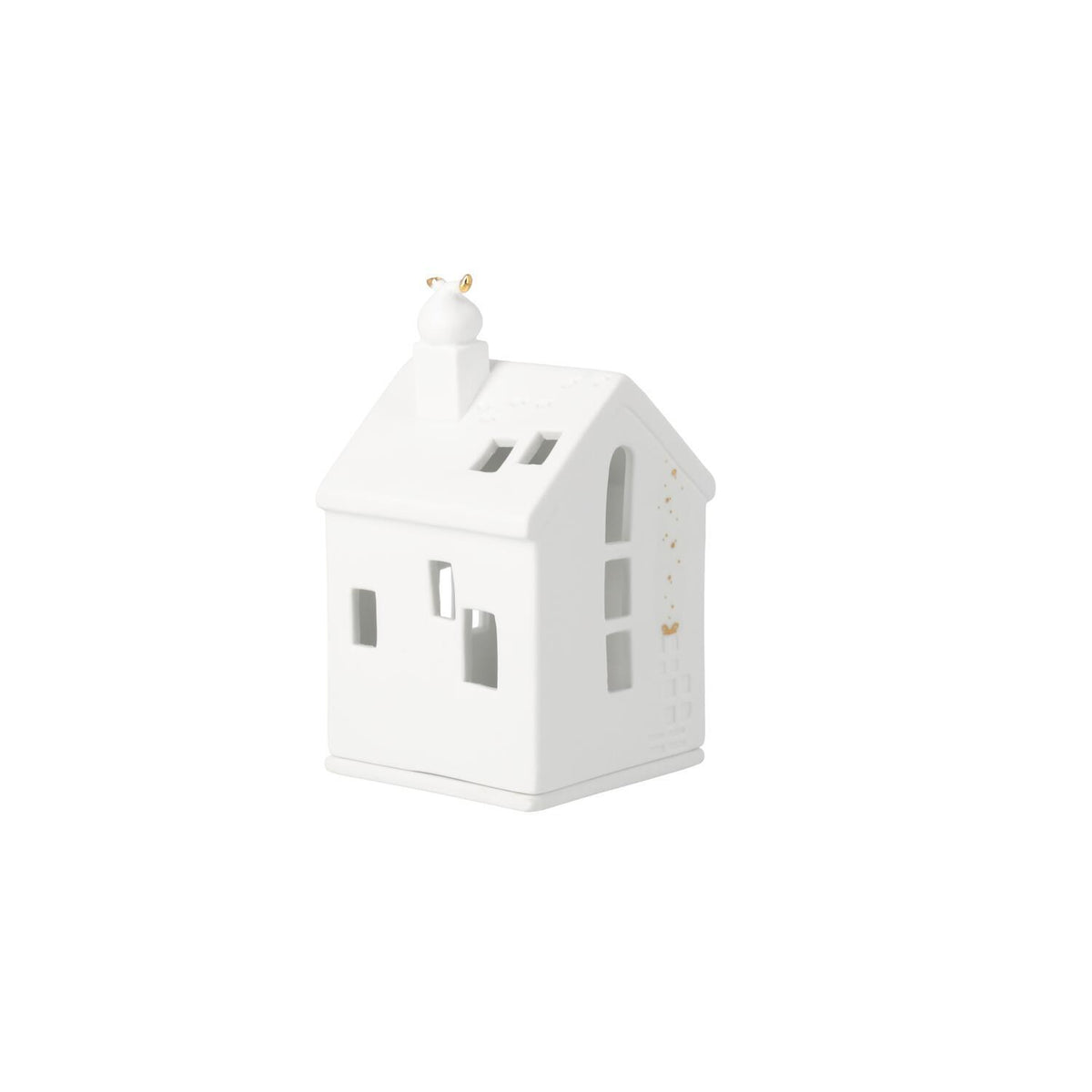Lichthaus "Santas Füßchen" - 7x7x13 cm