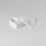Herzdose "Memories are made, with love" (Weiß)