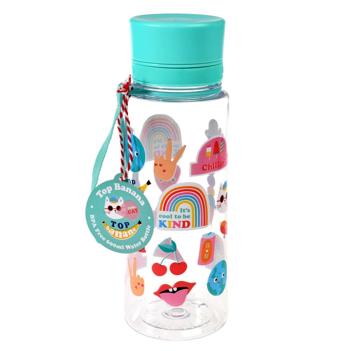 Trinkflasche für Kinder "Banana Top" - 600 ml (Bunt)