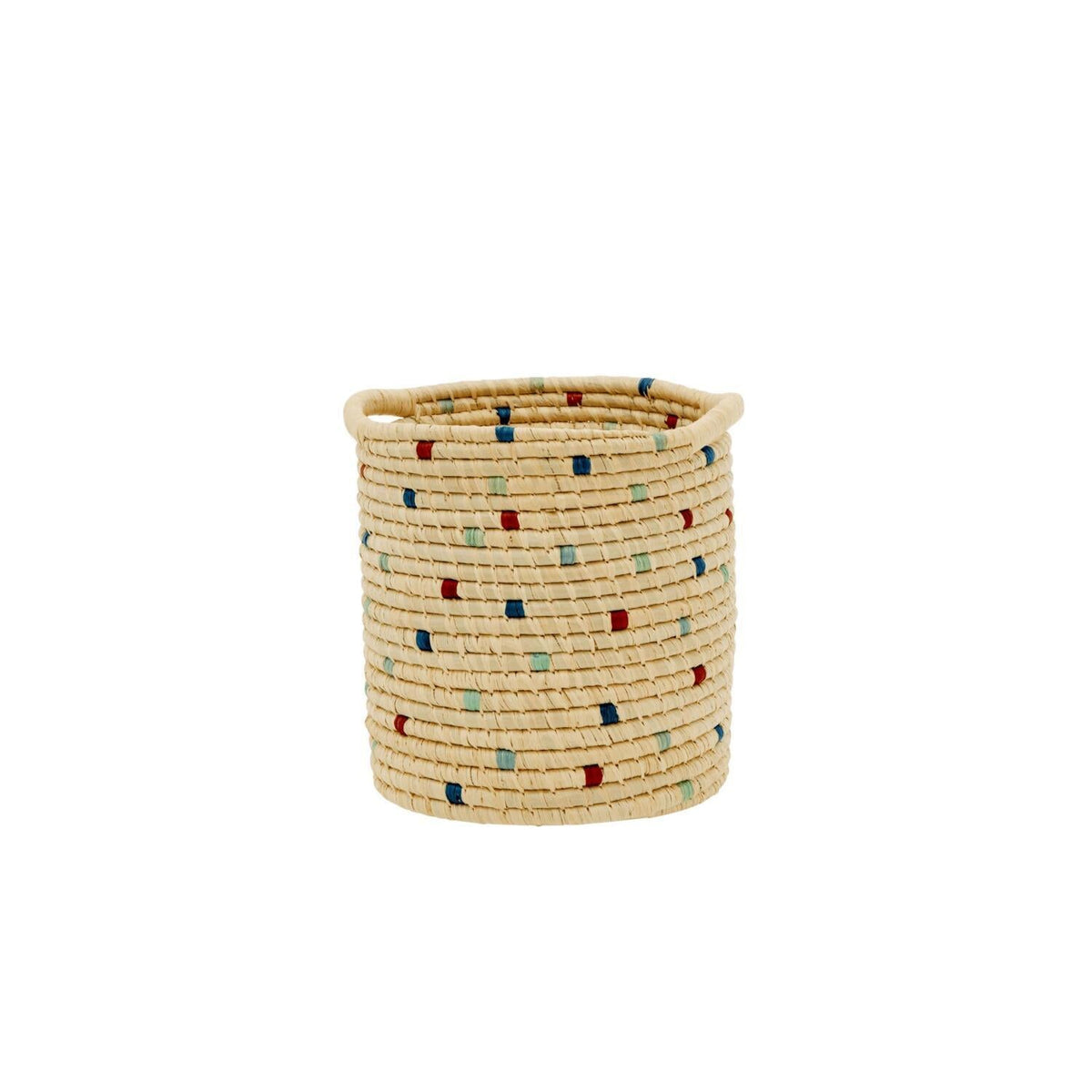 Korb "Raffia" im 2er-Set (Blau)