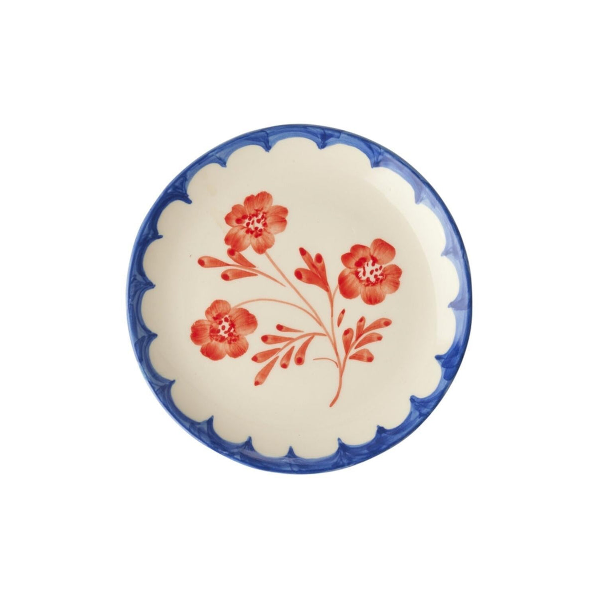 Keramik Kuchenteller "Vintage Flower" (Bunt)