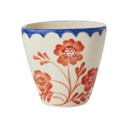 Keramik Tasse oval "Vintage Flower" (Bunt)