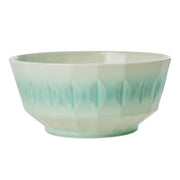 Salatschüssel aus Keramik (Aqua)