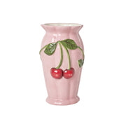Vase aus Keramik "Cherry" - 11x20 cm (Pink)