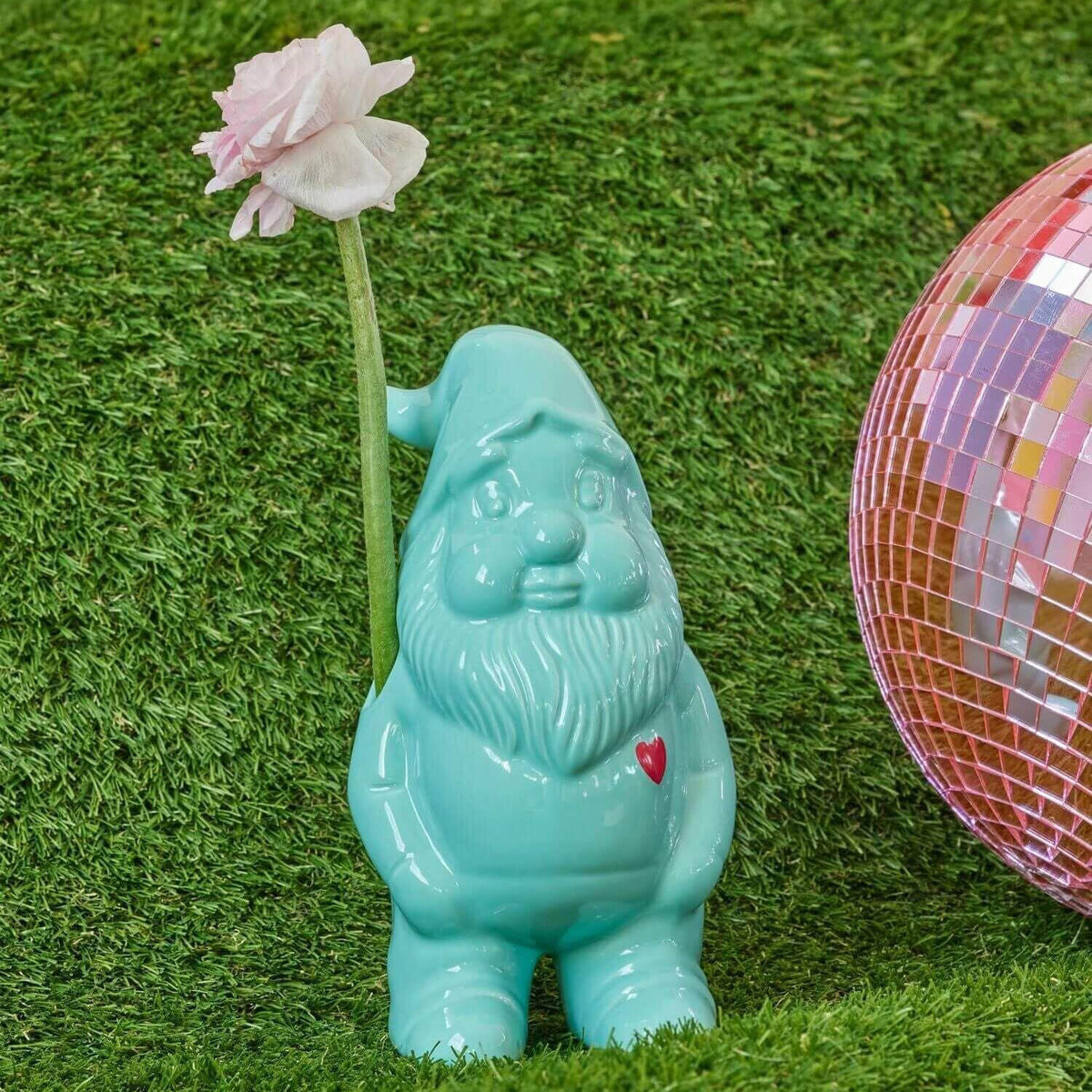 Keramikzwerg "Love Therapy Gnome" - S (Mint)