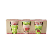 Melamin Espressobecher "Love Therapy" im 6er-Set - 80 ml (Bunt)