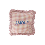 Kissen "AMOUR" - 40x40 cm (Rosa)