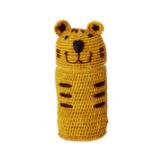 Federmäppchen / Geldbörse "Raffia - Tiger" - 7 cm (Gelb)