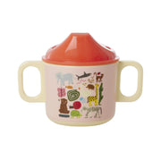 Melamin Babytrinkbecher "Wildlife" - 250 ml (Pink)