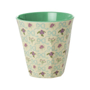 Melamin Becher "Bow and Bouquet" - M (Creme)