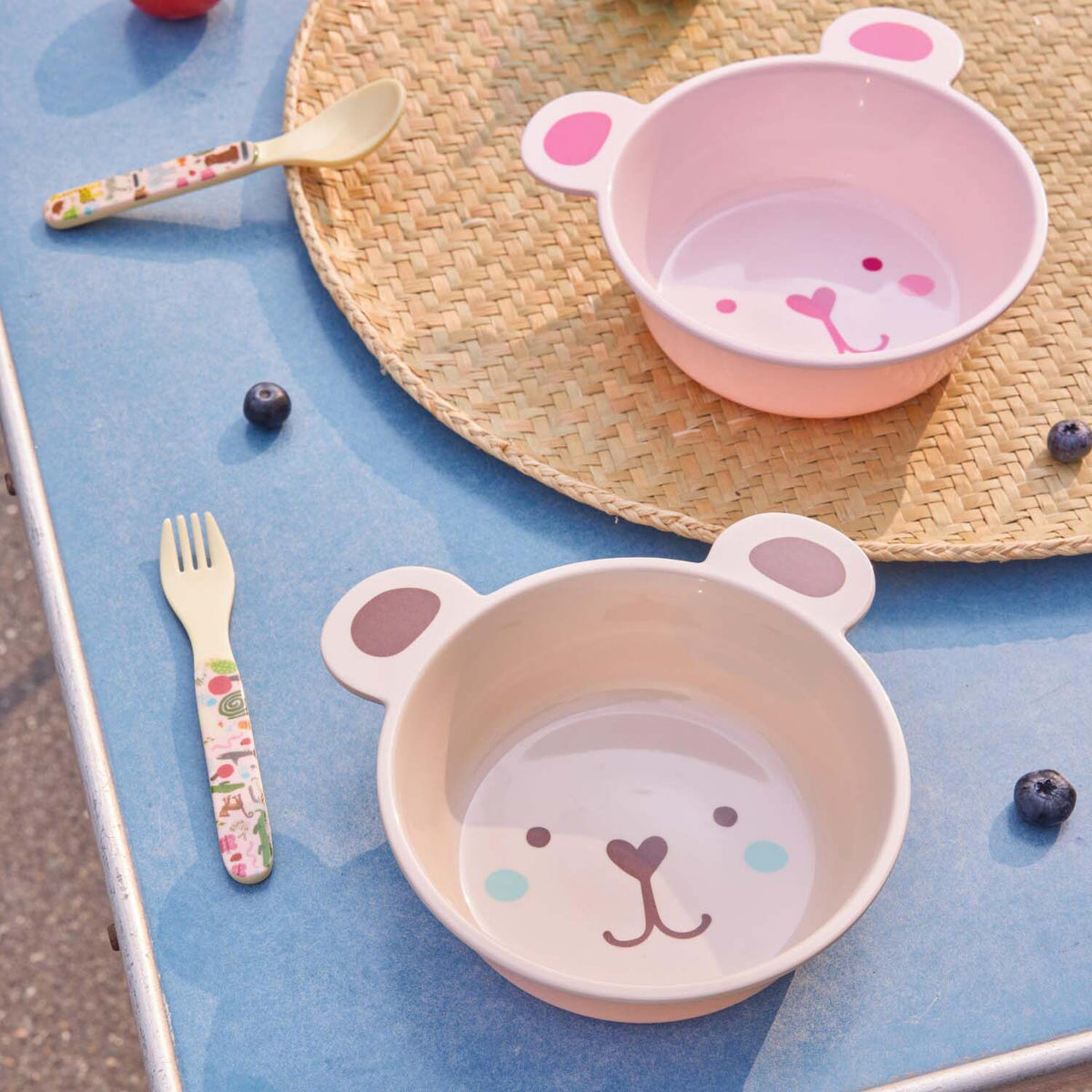 Melaminschale "Bear" - 500 ml (Braun)