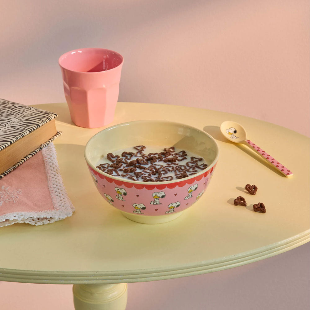 Melamin Becher "Snoopy" - M (Pink)