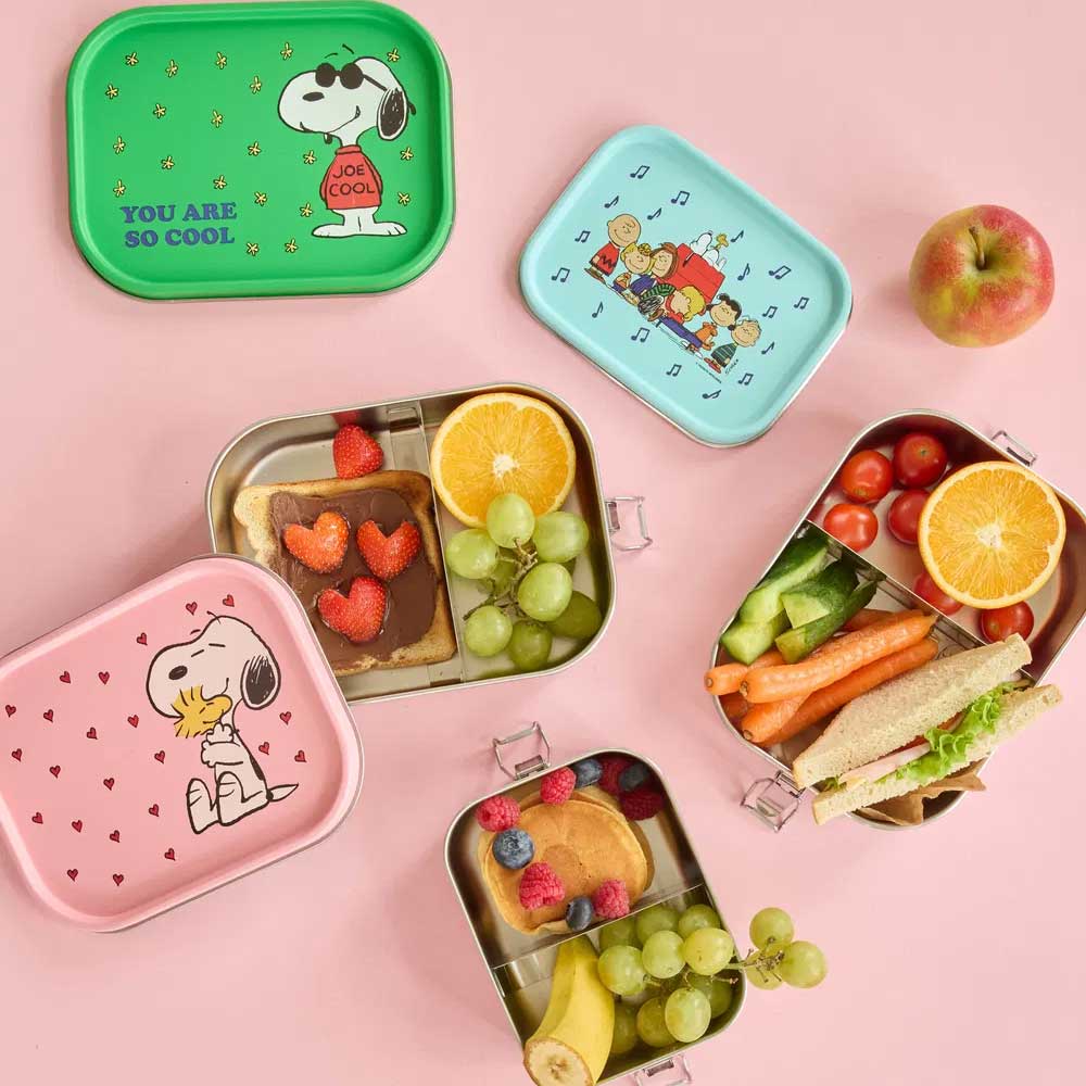Lunchbox "Snoopy" - S (Blau)
