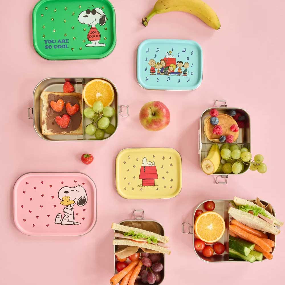 Lunchbox "Snoopy" - S (Blau)