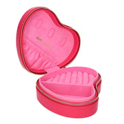 Schmucketui "Treasure - Herz" - 1x11x5,2 cm (Fuchsia)