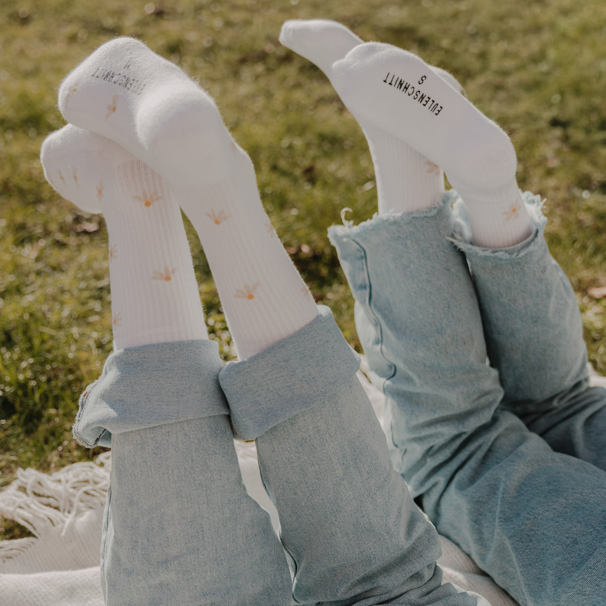 Socken "Daisy" (Weiß)