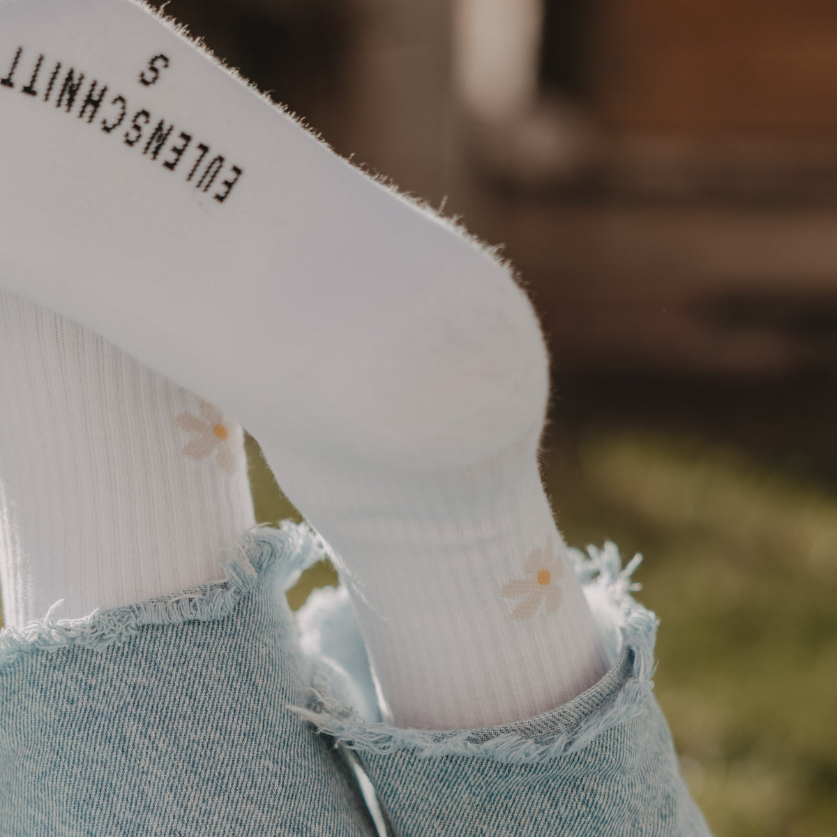 Socken "Daisy" (Weiß)