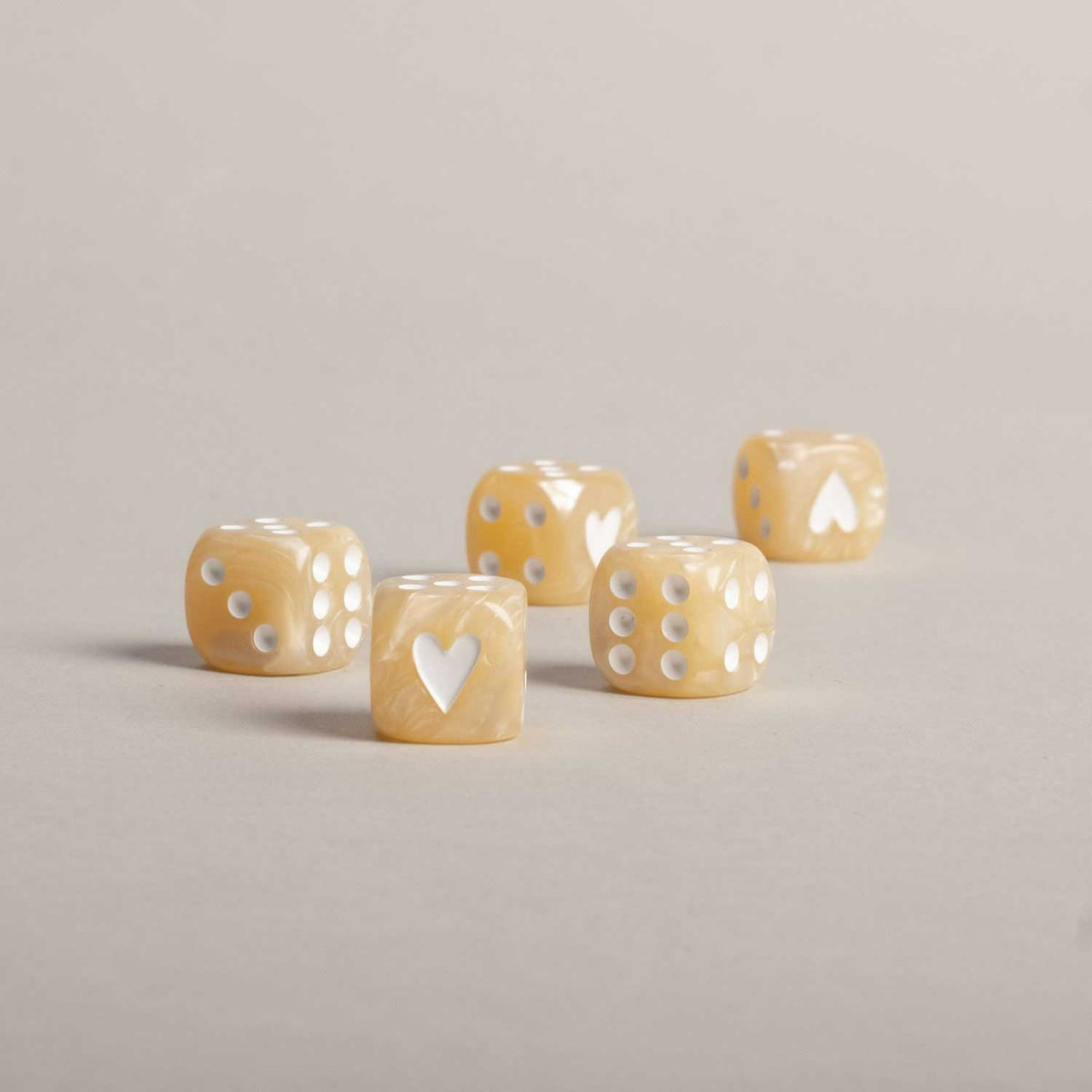 Würfelset (Gold)