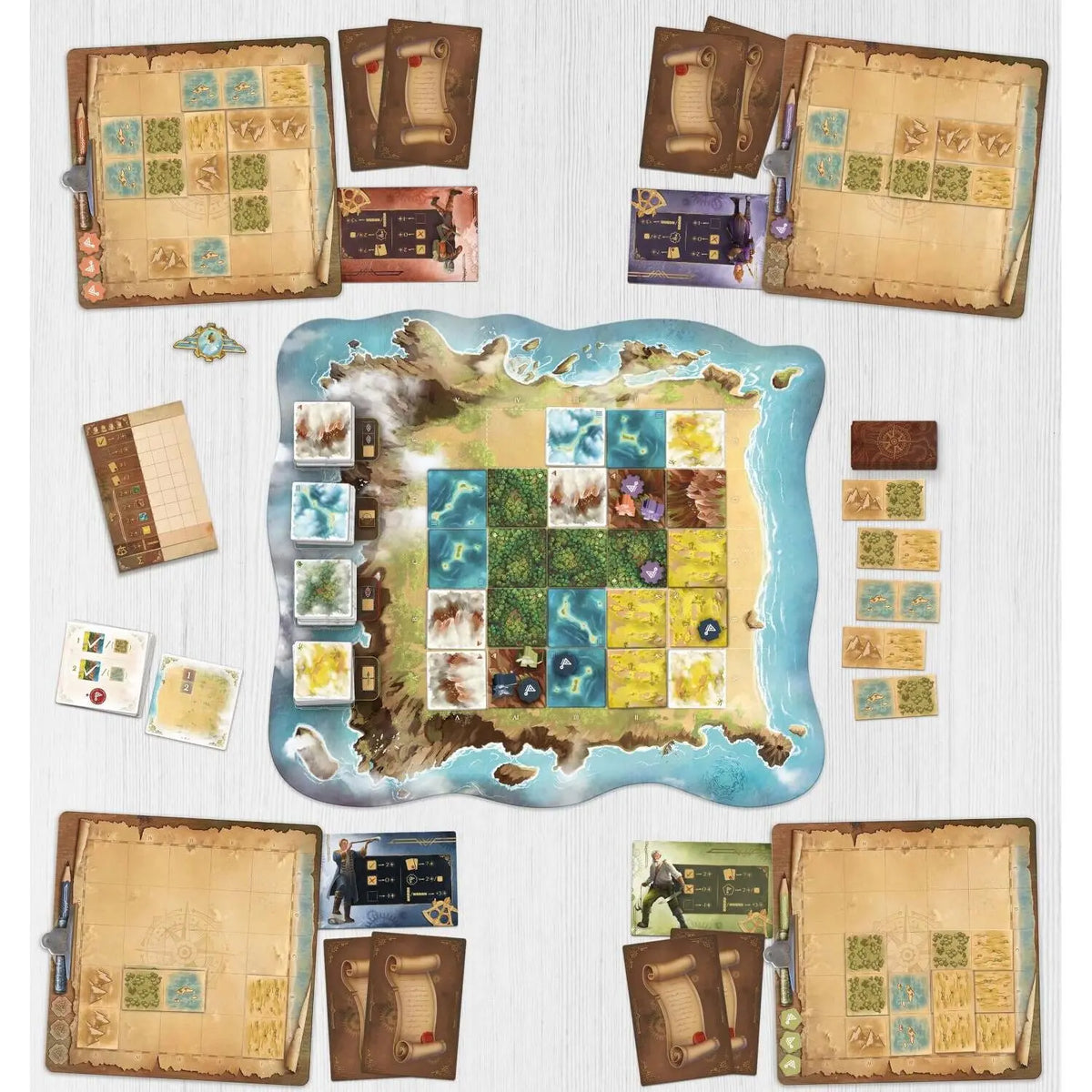 Maps of Misterra