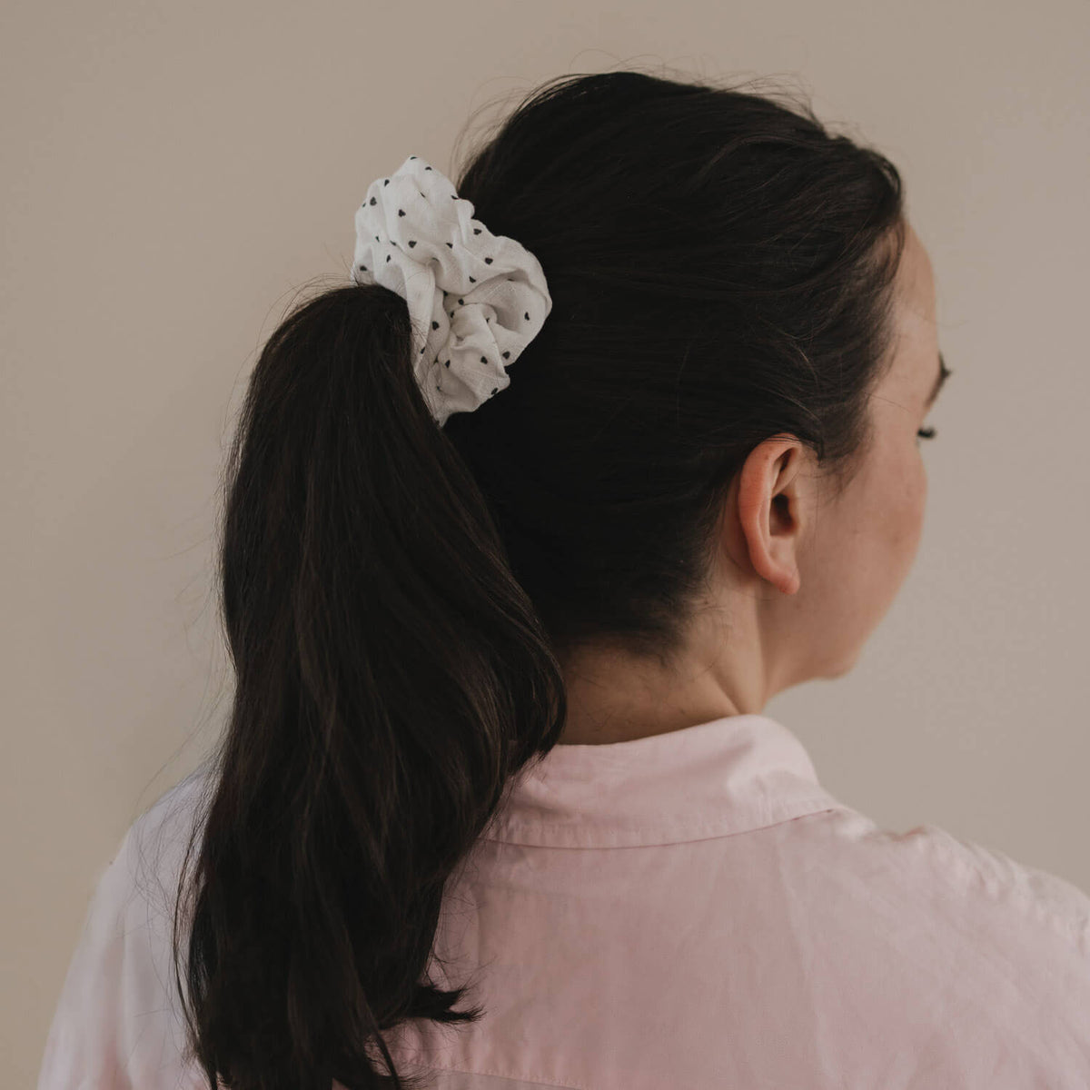 Scrunchies "Herzen" im 2er-Set
