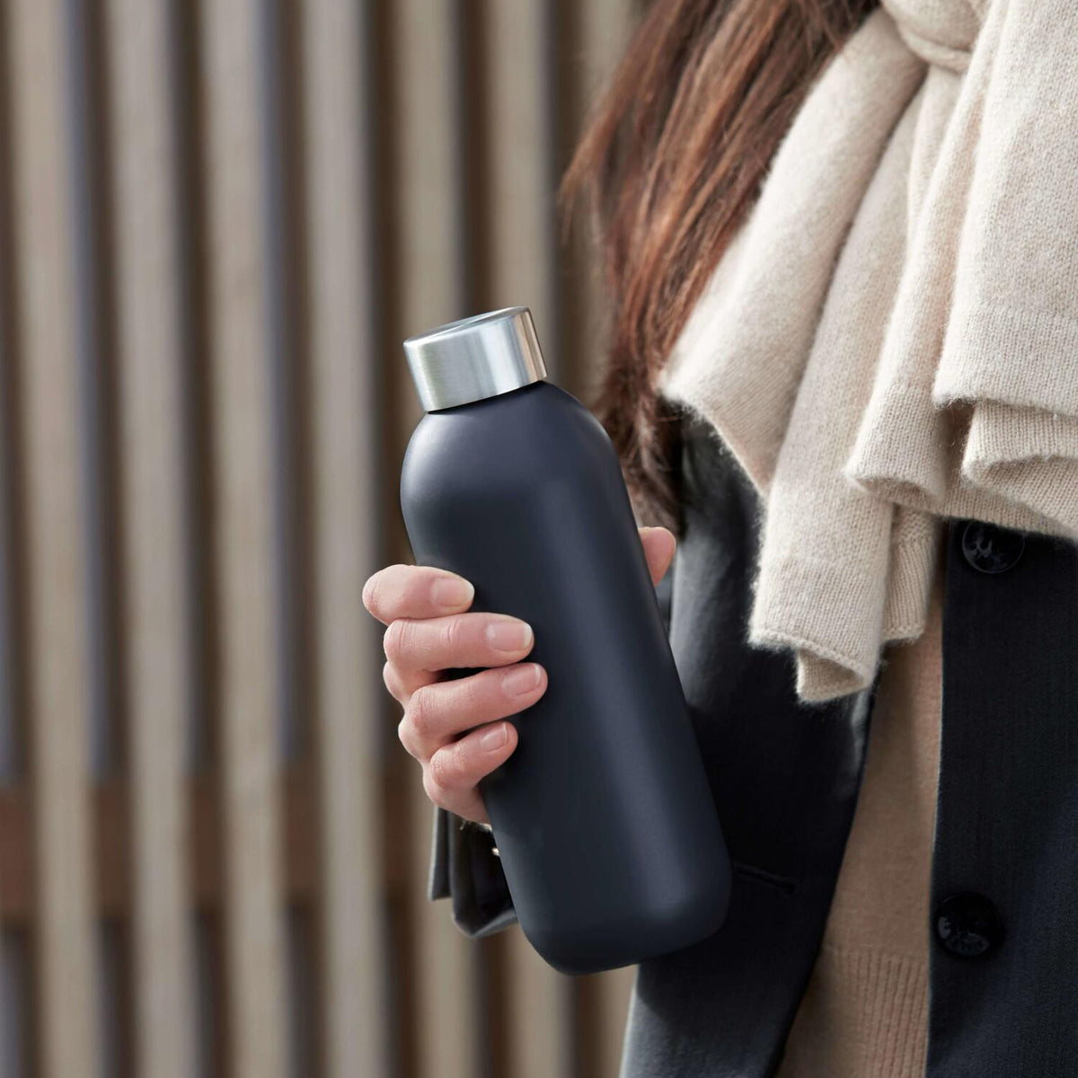 Isolierflasche "Keep Cool" - 0,6 l (Soft Deep Ocean)