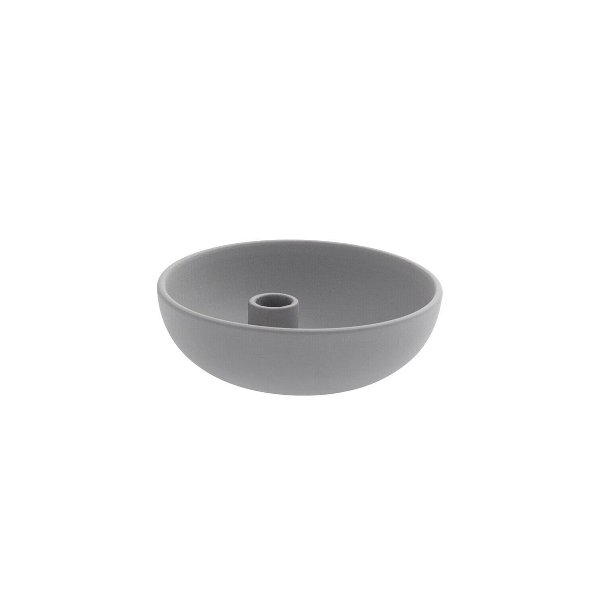 Kerzenhalter "Lidatorp" - 16x16x5 cm (Grau)