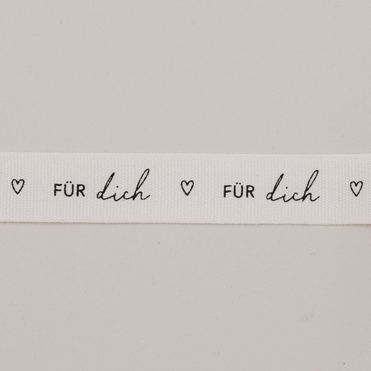 Geschenkband "Für dich" - 5 m