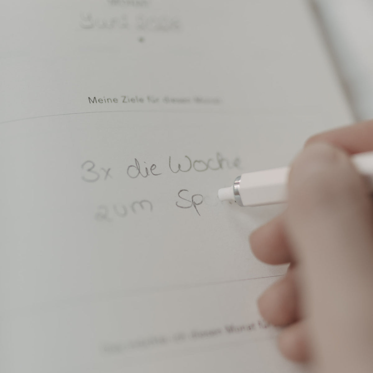 Druckbleistift - 13 cm (Creme)