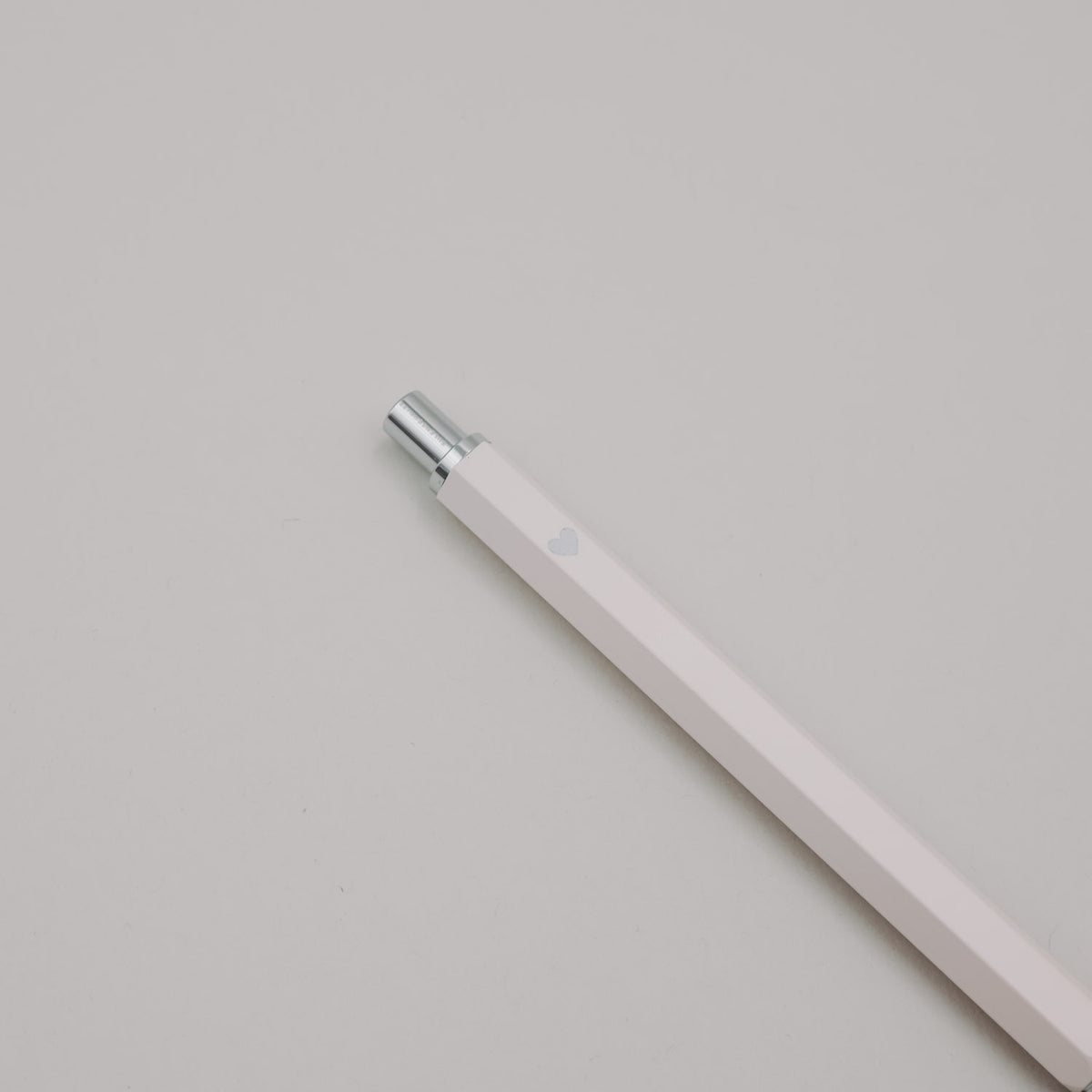 Druckbleistift - 13 cm (Creme)