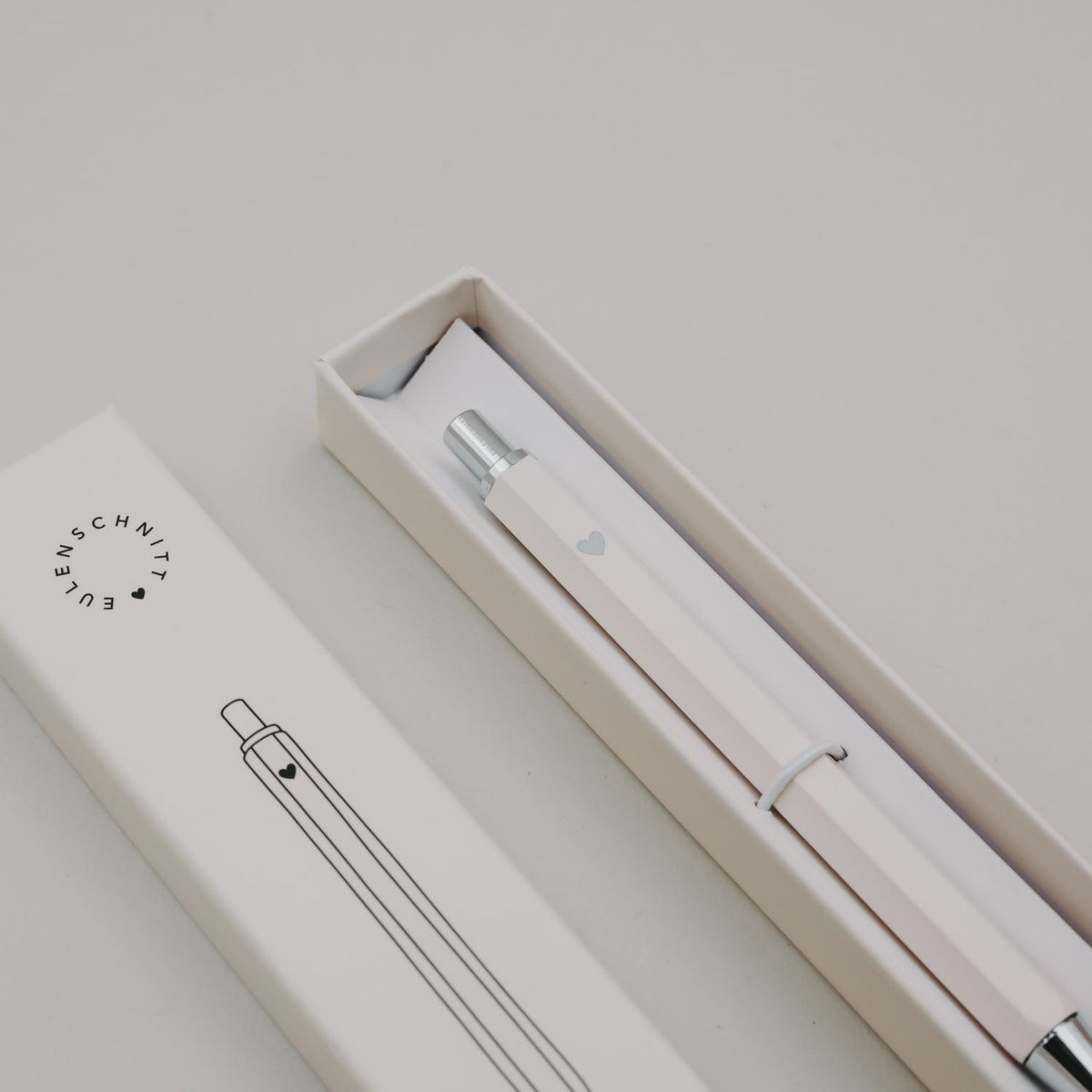 Druckbleistift - 13 cm (Creme)